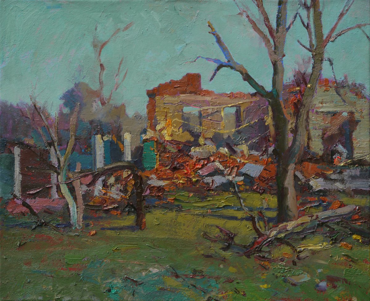 People lived here by Victor Onyshchenko